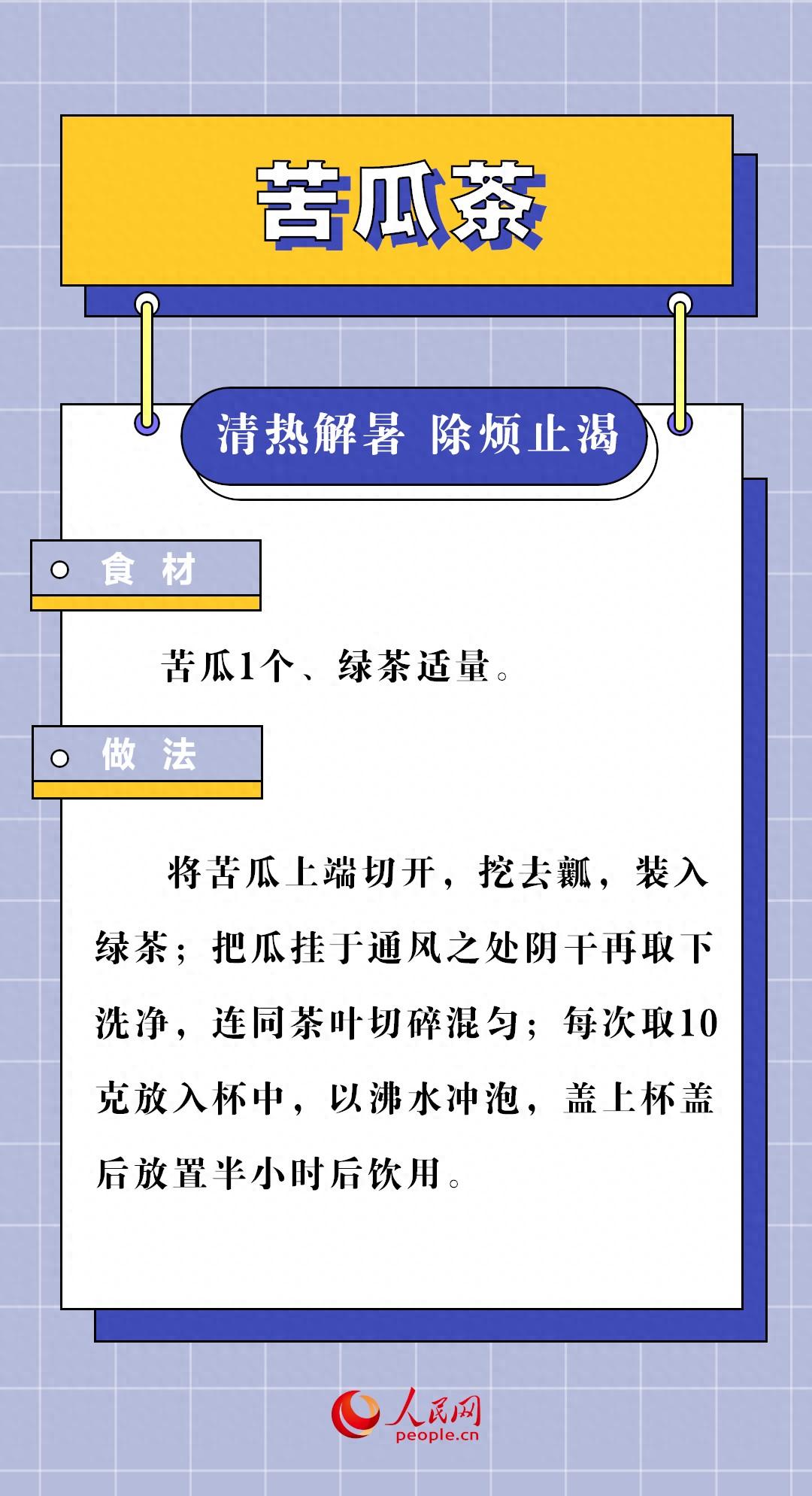 6款自制夏季养生茶 解暑祛湿功效好